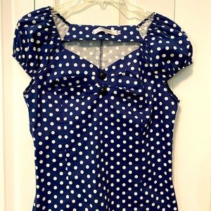 Vintage Style Polka Dot Top. Brand New